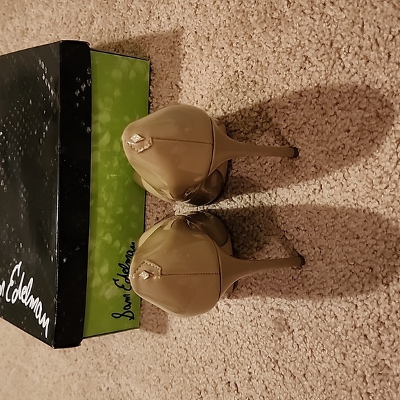 Sam Edelman Danna Nude Patent Heels - Picture 7 of 15